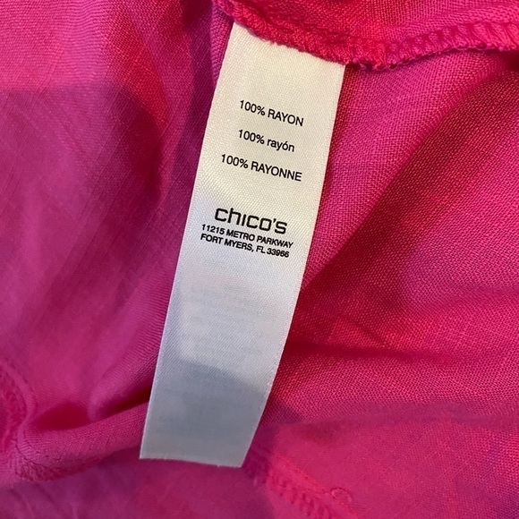 Chicos Soft Crosshatch Drape Jacket - Picture 5 of 5